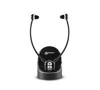 Geemarc CL7370 Opti - Auriculares Estetoscópicos Amplificados para TV con Conector Óptico - Pueden Utilizarse como Amplificador de Escucha que Amplifica el Sonido Ambiente - Versión ES