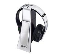 Geemarc CL7400 - Auriculares con Conector Óptico y Volumen Amplificado para Televisores, Móviles y Ordenadores - Adecuado para Personas Mayores - Versión ES