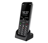 Geemarc CL8600 - Teléfono Móvil 4G con Volumen de Recepción Amplificado, Botones Grandes, Función SOS y Teclas de Memoria - Personas con Discapacidad Auditiva - Desbloqueado y Bluetooth - Versión ES