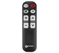 Geemarc Mando Universal para TV / Box Ultra Simplificado con 7 Teclas,