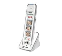 Geemarc Photodect 295 - Auricular Telefónico Adicional para la Gama Amplidect 295 con Grandes Foto Teclas - Base Principal Requerida - Pérdida Auditiva Baja o Moderada