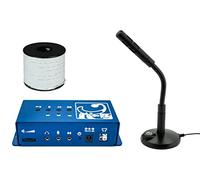 Geemarc Room Pack - Hebilla de inducción magnética Fija para establecimientos Que reciben el público - Hace accesible para Personas con discapacidad auditiva hasta 50 m²