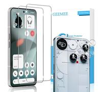 GEEMEE 2+2 Piezas para Nothing Phone 3 de Pantalla Protector de Lente de cámara, Cristal Templado Película Vidrio Templado, Instalación Rápida 9H Alta Definicion Glass Screen Protector