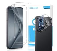 GEEMEE 2+2 Piezas Protector de Pantalla para Huawei Pura 70, Cristal Templado y Protector de Lente de Cámara, 9H Dureza HD Anti-Arañazos Sin Burbujas Vidrio Templado Screen Protector