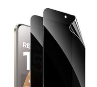 GEEMEE 2 Pièces pour Xiaomi Redmi Note 15 Pro Plus/Poco M8 Pro 5G Anti-Espion Protection, Souple Anti-Spy TPU Protecteur D'écran Anti-Rayures Privacy Vie Privée Film De Protection