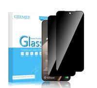 GEEMEE 2 Piezas para Xiaomi Mi 15T/15T Pro Protector de Pantalla de Privacidad, Anti-espía Alta Sensibilidad Vidrio Templado, Sin Burbujas Cristal Templado