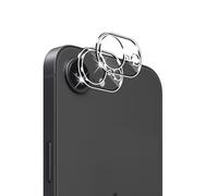 GEEMEE 2 Piezas Protector de Lente de cámara para iPhone 16e, 9H Dureza Anti-Arañazos Anti-Caídas HD Film Anti-Rasguños Cristal Vidrio Templado Protector Film