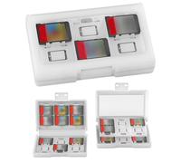 GEEMEE 24 Slots for Nintendo Switch 2 Protective Case Game Memory Cards , Cartridge Holder Storage Box Organizer Portable