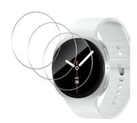 GEEMEE 3 Pack Cristal Templado para Samsung Galaxy Watch 8 40mm Protector de Pantalla Glass, Premium 9H Dureza Vidrio Templado, Fácil Instalación para Samsung Watch 8 40mm