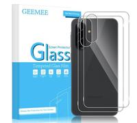 GEEMEE Compatible con Samsung Galaxy A36 5G Vidrio Protector de Pantalla Trasera, 2 Piezas 9H Dureza Cristal Templado, Resistente Arañazos Película Vidrio Templado Alta Definicion