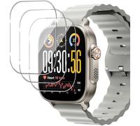 GEEMEE Cristal Templado para Realme Watch 5 Protector de Pantalla, 3 Pack Premium 9H Dureza Vidrio Templado, Fácil Instalación para Realme Watch 5