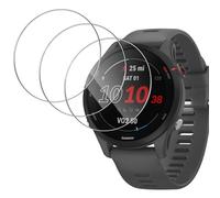 GEEMEE para Garmin Forerunner 255/255 Music 46mm Protector Pantalla Glass Protector de Pantalla, 3 Pack Premium 9H Dureza Vidrio Templado, Fácil Instalación