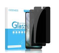 GEEMEE para Motorola Moto E14/G04/G04S Protector de Pantalla de Privacidad, 2 Piezas Anti-espía Alta Sensibilidad, Sin Burbujas Cristal Templado Screen Protector