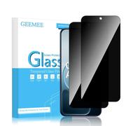 GEEMEE para OPPO A6X / A6 /A6k 5G/4G Protector de Pantalla de Privacidad | 2 Piezas para A6S / A6T / A6T Pro Anti-espía Alta Sensibilidad, Sin Burbujas Cristal Templado
