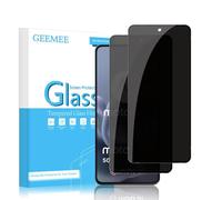 GEEMEE para para Motorola Moto G86/G86 Power Protector de Pantalla de Privacidad, 2 Piezas Anti-espía Alta Sensibilidad, Sin Burbujas Cristal Templado Screen Protector