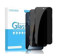 GEEMEE para Realme GT 7/GT 7T Protector de Pantalla de Privacidad, 2 Piezas Anti-espía Alta Sensibilidad, Sin Burbujas Cristal Templado Screen Protector