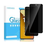 GEEMEE para Redmi Note 14S/Note 13/Note 13 Pro/Poco X7 Pro Protector de Pantalla de Privacidad, 2 Piezas Anti-espía Alta Sensibilidad, Sin Burbujas Anti-espía Cristal Templado Screen Protector