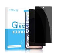 GEEMEE para Samsung Galaxy S25 Ultra 5G Protector de Pantalla de Privacidad, 2 Piezas Anti-espía Alta Sensibilidad, Sin Burbujas Cristal Templado Screen Protector