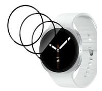 GEEMEE para Samsung Galxy Watch 8 44mm Protector de Pantalla, 3 Pack Humedecido Instalacion Ultra Claro Protector TPU Película Cobertura Completa