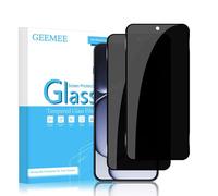 GEEMEE Protector de pantalla de privacidad para OnePlus 15R, paquete de 2 películas de vidrio templado antiespía de dureza 9H, antiarañazos, fácil instalación, película de vidrio templado