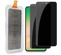 GEEMEE Protector de pantalla de privacidad para Samsung Galaxy A56/A36/A37, paquete de 2 [instalación automática] [pantalla completa] Película de privacidad resistente a los arañazos, protector de
