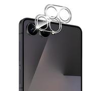 GEEMEE Protector de pantalla de vidrio templado para Samsung Galaxy Z Flip 7, dureza 9H, transparente, antiarañazos, sin burbujas, película de vidrio templado
