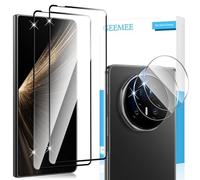 GEEMEE Protector de Pantalla para honor Magic V5 y Protector de Lente de Cámara, 2+2 Piezas 9H Dureza HD Cristal Templado Anti-Arañazos Vidrio Templado Protectora