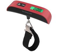 GeeRic Digital Balanza Báscula de Equipaje, LCD Portátil Báscula Maletas Viaje MAX 50 kg/110 LB Báscula de Equipaje Colgante Digital portátil para Viajes