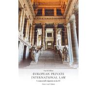 Geert van Calster European Private International Law (Tapa blanda)