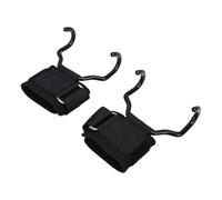 GEERYZHE 1 par de Ganchos para Levantamiento de pesas: Muñequeras Ajustables para Hombres y Mujeres, Ganchos de Gimnasio Multifuncionales para Dominadas, Peso Muerto, Entrenamiento de Fuerza y