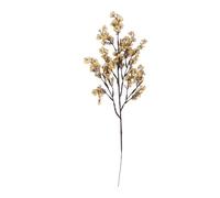 GEERYZHE 10 Flores Artificiales de Seda para Aliento de bebé, Gypsophila Sintética con Tallos Flexibles para Decoraciones de Boda, Fiesta, Oficina (Gold)