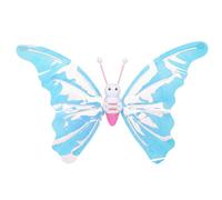 GEERYZHE Alas de Hadas Eléctricas para niñas: Alas Móviles Iluminadas con Luces LED y Música, Perfectas para Halloween, Fiestas de Cumpleaños, Disfraces de Princesas y Diversión