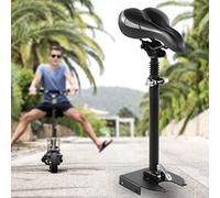 GEERYZHE Asiento de Scooter Eléctrico, Rodamiento de Carga de 100 Kg de Aluminio de Aluminio Asiento Accesorio de Accesorio con el Tubo del y para el Scooter M365 Negro
