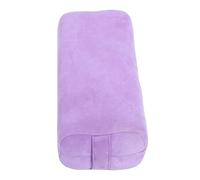 GEERYZHE Cojín de Meditación Rectangular Cómodo y de Apoyo con Asa Fácil de Transportar, Funda Lavable: Almohada de Suelo Ideal para Adultos Que Buscan un Asiento Consciente (Purple)
