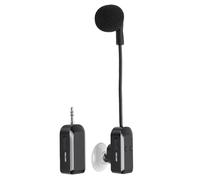 GEERYZHE Micrófono de Instrumento Inalámbrico de 2,4G con Ventosa, de Micrófono de Condensador de Recogida de 360° para Grabación de Ukelele de Violín de Guitarra Acústica