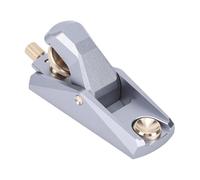 GEERYZHE Plano de Bloque de ángulo bajo, Cepillo Manual para Carpintería de 33 Grados para Modelos en Miniatura, Fabricación de Cuero, Plata, Ideal para Desbarbar, Mini Manualidades y Tareas de