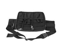 GEERYZHE Riñonera para Enfermera, Cinturón Ajustable con Múltiples Compartimentos, Riñonera Compacta y Portátil para Enfermera, Color Negro, Ideal para Enfermeras, Profesionales Médicos,