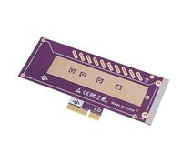 GEERYZHE Tarjeta Adaptadora PCIe 5.0 M.2 NVMe, Expansión de Alta Velocidad de 128 Gbps para PC para Juegos, Estaciones de Trabajo - Interfaz X4 a X8/X16