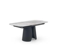 GEESEHOME Mesa Extensible 180/240x95 con sobre cerámico