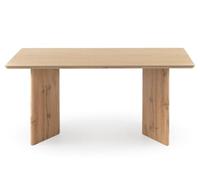 GEESEHOME Mesa Rectangular 160x90 con sobre cerámico