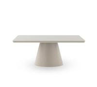 GEESEHOME Mesa Rectangular 180x100 MDF Color Blanco