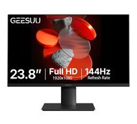 GEESUU Monitor PC 24 Pulgadas, Computer Gaming Pantalla Ordenador 144Hz, Full HD, VESA 75x75mm, 6ms, VA, 99% sRGB, Luz Azul Baja, HDMI 2.0, DP1.2