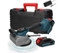Geevorks Máquina automática de azulejos de 21 V, alta capacidad de carga, herramienta vibratoria, nivelador de azulejos de mano, ventosa ampliada con nivelador de burbujas