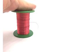 Geeyu Alambre de cobre esmaltado magnético de 0,65 mm, 1 mm y 0,43 mm, 30 AWG, 44 AWG y 40 AWG, Qa-1/155 for líneas de proceso.(OD 0.9mm)