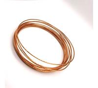 Geeyu Alambre de cobre esmaltado Qa-1/155 for bobinado de imán (0,13 mm, 0,95 mm, 0,06 mm, 0,08 mm, 36 AWG, 24 AWG, 39 AWG y 20 AWG) utilizado en experimentos de ciencias físicas.(0.85mm 10Meter)