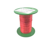 Geeyu Alambre de cobre rojo Qa-1/155 for bobina de inductancia, esmaltado en cobre, de 28 AWG, 43 AWG, 30 AWG y 41 AWG, de 0,18 mm, 0,1 mm, 0,8 mm y 0,05 mm.(OD 0.43mm)