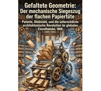 Gefaltete Geometrie: Der mechanische Siegeszug der flachen Papiertüte: Patente, Diebstahl, und die unterschätzte architektonische Revolution im globalen Einzelhandel, 1868