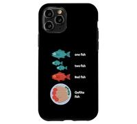 Gefilte Fish One Fish Two Fish Fish Parodia Cómica Judía Carcasa para iPhone 11 Pro