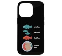 Gefilte Fish One Fish Two Fish Fish Parodia Cómica Judía Carcasa para iPhone 13 Pro