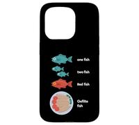 Gefilte Fish One Fish Two Fish Fish Parodia Cómica Judía Carcasa para iPhone 15 Pro